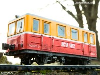 Коллекционная масштабная модель 1:43 Автомотриса служебная АС-1А, со следами эксплуатации (ModelPro)