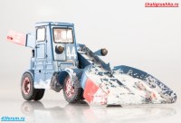 Коллекционная масштабная модель 1:43 Снегопогрузчик С-4 заснеженный (со следами эксплуатации) (ModelPro)