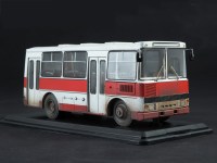 Масштабная модель 1:43 Опытный автобус ПАЗ-3203 со следами эксплуатации (ModelPro)