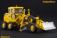 Масштабная модель 1:43 Грейдер ДЗ-598 желтый (Model Pro)