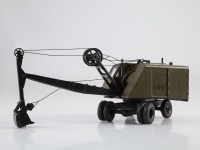 Масштабная модель 1:43 Колесный экскаватор Э-656 (ModelPro)