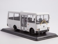 Масштабная модель 1:43 Городской автобус ЛАЗ-А073 белый (ModelPro)