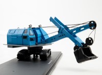 э 754 гусеничный экскаватор голубой 