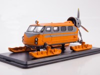 Масштабная модель 1:43 Аэросани КА-30, оранжевый, серый (ModelPro)
