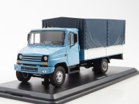 Масштабная модель 1:43 Опытный бортовой грузовик 4х2 "Бычок" ЗиЛ-3301М с тентом (ModelPro)