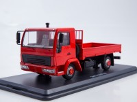 Масштабная модель 1:43 Экспериментальный бескапотный бортовой грузовик 4х2 ЗиЛ-230100, красный (ModelPro)
