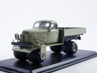Масштабная модель 1:43 Опытный вездеход 4х4 ЗиЛ-132С на пневматических катках (ModelPro)