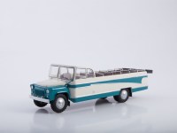 Масштабная модель 1:43 Экскурсионный открытый автобус ЦАРМ-ГАЗ-53Ф (КАвЗ-3280), 1965 г. (ModelPro)