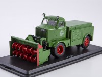 Масштабная модель 1:43 Шнекороторный снегоочиститель РС-2М на шасси ЗиС-150, Мосгорисполком, 1950-ые (ModelPro)