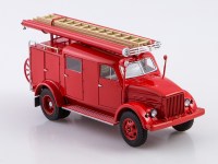 Масштабная модель 1:43 Пожарная машина ПМГ-21 (51) на шасси Горький-51 (ModelPro)