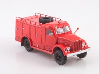 Масштабная модель 1:43 Автомобиль рукавный АР-1,6 (63) на шасси 4х4 Горький-63 (ModelPro)