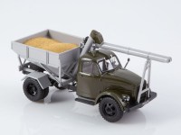 Масштабная модель 1:43 Автозагрузчик сеялок АС-2 (51) на шасси Горький-51А (ModelPro)
