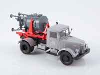 Масштабная модель 1:43 Цементовоз (растворовоз контейнерный) на шасси МАЗ-205 (ModelPro)