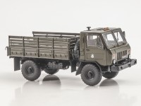 Масштабная модель 1:43 Экспериментальный двухосный полноприводный бортовой автомобиль 4х4 Горький-3301 (ModelPro)