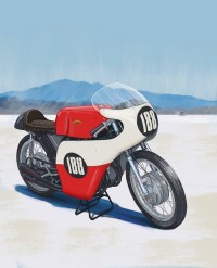 Масштабная модель 1:24 Советский мотоцикл С-364 с журналом №66 "Наши Мотоциклы" (MODIMIO Collections)