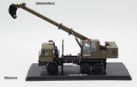 Коллекционная масштабная модель 1:43 Экскаватор-планировщик UDS114A на шасси 6х6 Tatra-815 ČSLA, хаки (SSM)