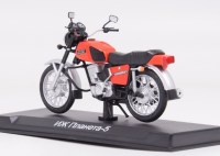 Масштабная модель 1:24 Советский мотоцикл ИЖ-Планета-5 с журналом №24 "Наши Мотоциклы" (MODIMIO Collections)