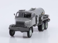 Масштабная модель 1:43 Автоцистерна на шасси 6х6 Praga V3S FEK, серый, Автоистория (АИСТ)