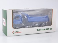 Масштабная модель 1:43 Полноприводный строительный самосвал 6х6 Татра 815S1, Tatra 815S1, синий, Автоистория (АИСТ)