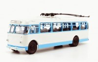 Масштабная модель 1:43 Советский троллейбус Киев-4 с журналом №54 (Наши Автобусы. Modimio)