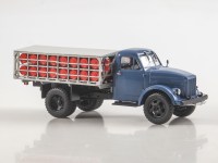 Масштабная модель 1:43 Специальный автомобиль для перевозки газовых баллонов ГТК-32 (51) на шасси 4х2 Горький-51А, Автоистория (АИСТ)