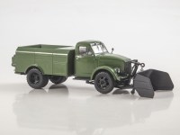 Масштабная модель 1:43 Пескоразбрасыватель дорожный ПД-4М (51) на шасси 4х2 Горький-51А, Автоистория (АИСТ)