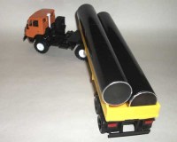 Набор: Труба стальная с гидроизоляцией, D 1290 мм, длина 9 м, 1:43 (Трубозаводик)