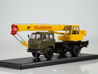 Масштабная модель 1:43 Автокран Ивановец КС-3577 (5334) на шасси 4х2 МАЗ-5334 (Start Scale Models)