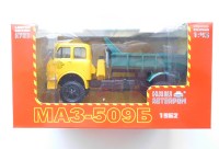 Коллекционная масштабная модель 1:43 Лесовоз МАЗ-509 (Наш Автопром)