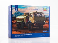 Сборная модель 1:43 Автоцистерна АЦ-7-4310 на шасси полноприводного автомобиля 6х6 КамАЗ-4310 (AVD Models)