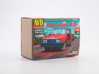 Сборная модель 1:43 Мелкосерийный легковой автомобиль Bohse Euro-Star (AVD Models, смола)