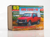 Сборная модель 1:43 Пикап 4х4 ВИС-23461-10 (AVD Models, смола)