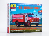 Сборная модель 1:43 Пожарная автоцистерна АЦ-30(53)-106Г на шасси автомобиля 4х2 Горький-53 (AVD Models)