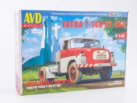 Сборная модель 1:43 Полноприводный капотный седельный тягач 4х4 Татра T-148NT, Tatra T-148NT (AVD Models)
