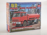 Сборная модель 1:43 Автоцистерна 4х2 Skoda 100.850 SA8 (AVD Models)