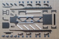 Сборная модель 1:43 Четырехосный полуприцеп танк-контейнеровоз Grunwald TANK 20 Ft (Клен)