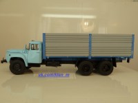 Сборная модель 1:43 Кузов-зерновоз упрощенный для дизельного грузового автомобиля 6х4 ЗиЛ-133ГЯ (Клен)