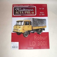 Коллекционная масштабная модель 1:43 Грузовой автомобиль Robur LD 3001 с журналом (De Agostini)