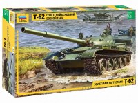 Сборная модель 1:35 Советский основной боевой танк Т-62 (Звезда)