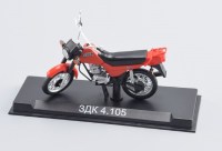 Масштабная модель 1:24 Советский мотоцикл ЗДК 4.105 "Сова-175" с журналом №57 "Наши Мотоциклы" (MODIMIO Collections)