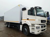 Пластиковый комплект для сборки изотермического фургона длиной 7,8 м 1:43 для грузовых автомобилей Камский-65207, -65208 (Клен)