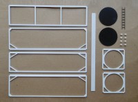 Сборная модель 1:43 Танк-контейнер T50 LPG, 30 футов, для транспортировки СУГ (Клен)