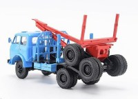 Масштабная модель 1:43 Двухосный лесовоз МАЗ-509А с журналом №116 (Легендарные грузовики СССР)