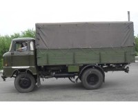 Грузовой автомобиль ИФА В50Л с тентом