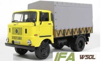 Коллекционная масштабная модель 1:43 грузовой автомобиль ИФА В50Л с тентом (Atlas)
