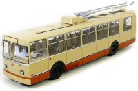 Коллекционная масштабная модель 1:43 Троллейбус ЗиУ-9 (682Б) (SSM)