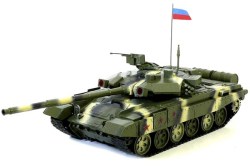 Коллекционная масштабная модель 1:35 Ракетно-пушечный танк Т-90С, хаки (Промтрактор)