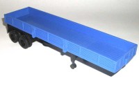Коллекционная масштабная модель 1:43 Полуприцеп ОдАЗ-9370 синий (Элекон)