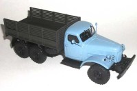 Коллекционная масштабная модель 1:43 Грузовой автомобиль ЗиЛ-157К голубой, хаки (Автоистория)