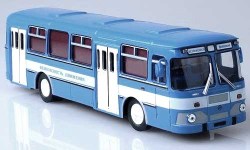 Коллекционная масштабная модель 1:43 Автобус ЛиАЗ-677М, Безопасность движения (Советский Автобус)